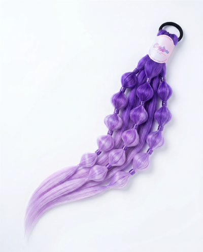 Shimmer Reign Bubble Braids