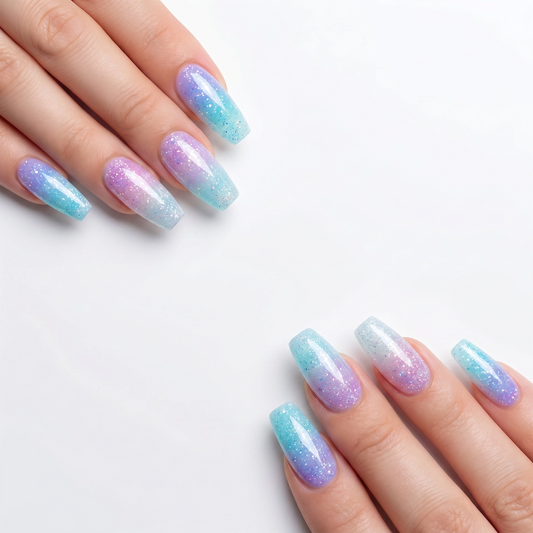 Opal Galaxy Nail Set
