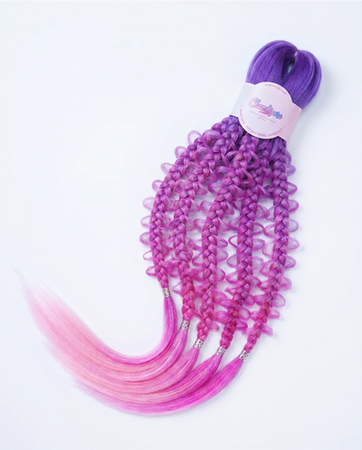 Midnight Blush Loop Braid